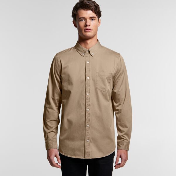 AS Colour Men's Denim Wash Shirt Thumbnail